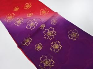 未使用品　正絹　帯揚げ